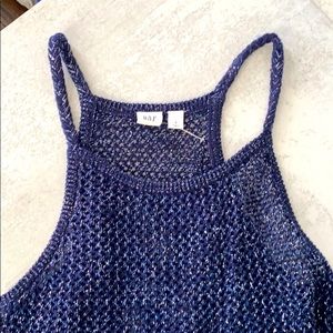 NWOT! Shiny Gap Top